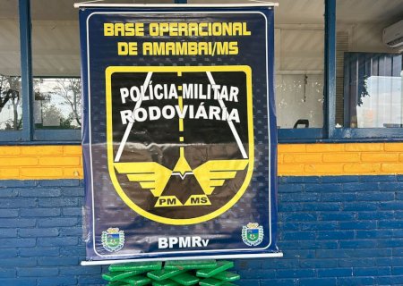 Polícia Militar Rodoviária prende homem por tráfico de droga
