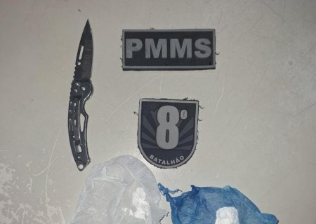 Polícia Militar conduz homem por lesão corporal dolosa e porte de drogas em Nova Andradina