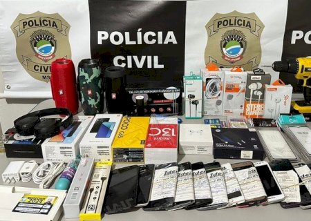 Polícia Civil de Batayporã localiza autor de furtos e recupera objetos subtraídos