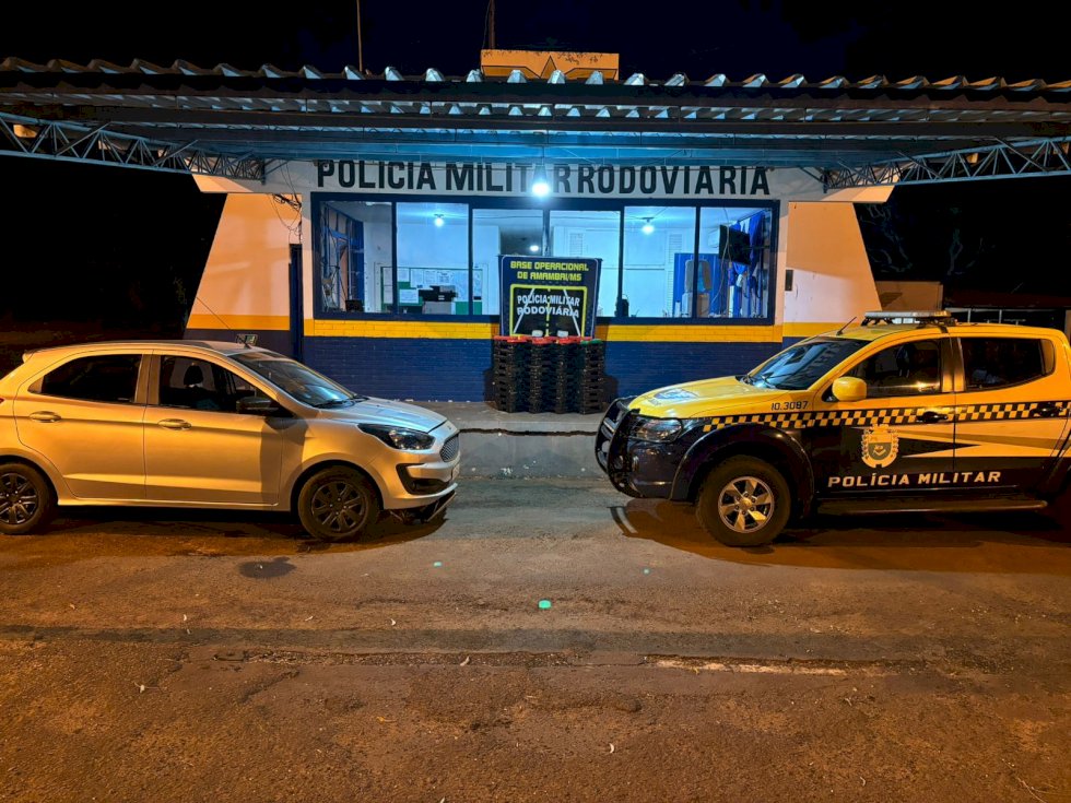 Polícia Militar Rodoviária prendeu homem por tráfico de drogas