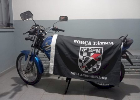Polícia Militar prende homem em Batayporã após arrombar dois imóveis e furtar motocicleta