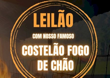 Angélica - APAE realiza Leilão com famoso Costelão Fogo de Chão