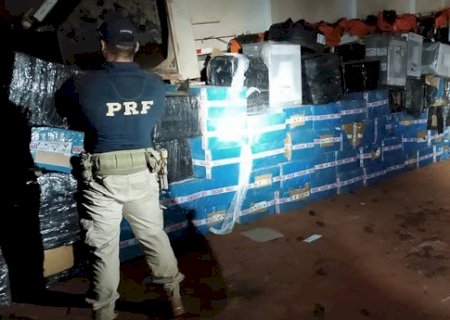 PRF apreende mais de 5.700 celulares em Sidrolândia