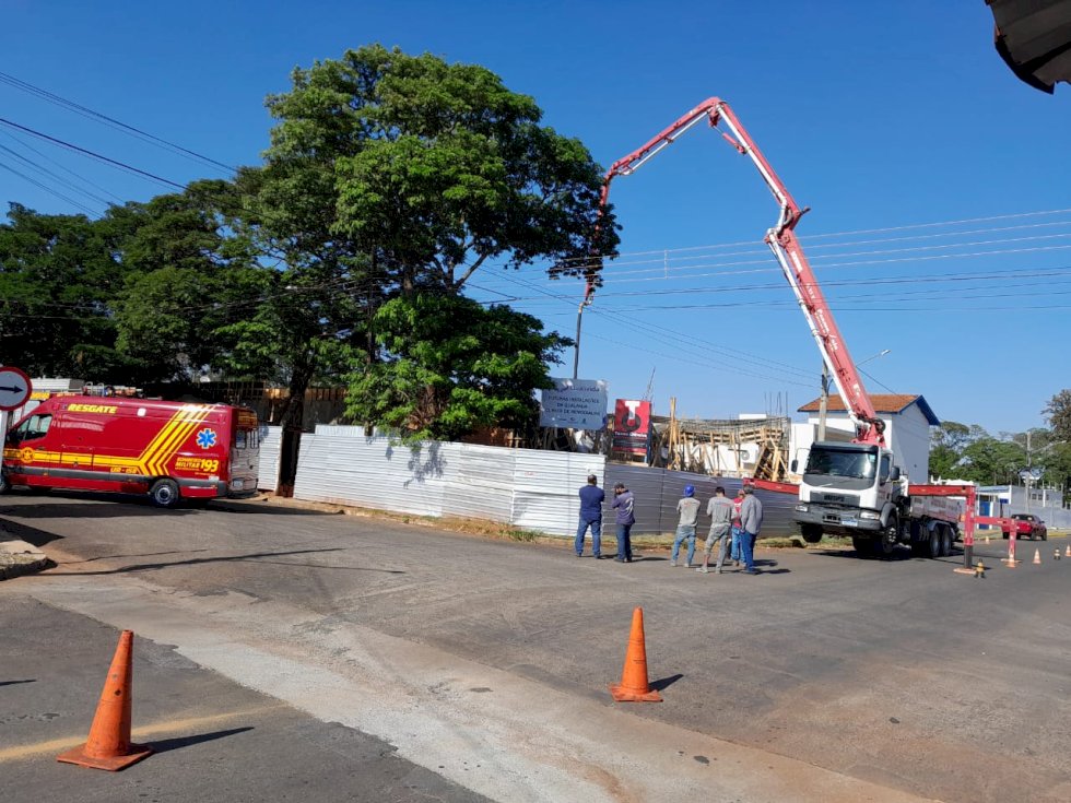 Nova Andradina - Obra desaba e deixa dois trabalhadores feridos