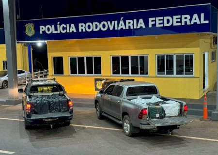 Novo recorde: PRF apreende 1,3 tonelada de cocaína