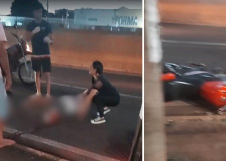 Motociclista tem perna decepada após acidente de trânsito