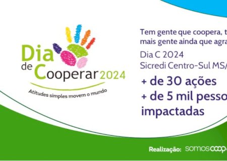 Ações da Sicredi Centro-Sul MS/BA no Dia de Cooperar impactaram mais de 5 mil pessoas
