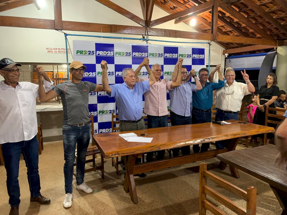 Coronel Perlin é indicado a vice-prefeito na chapa de Milton Sena em convenção realizada nesta quinta-feira (1º)