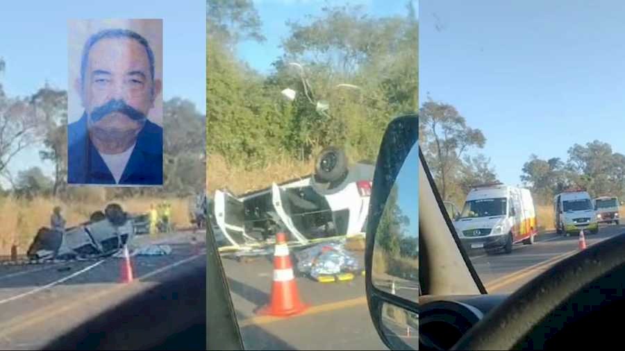 Policial morre em acidente na BR-163 em Nova Alvorada do Sul
