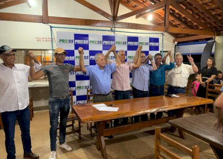 Coronel Perlin é indicado a vice-prefeito na chapa de Milton Sena em convenção realizada nesta quinta-feira (1º)