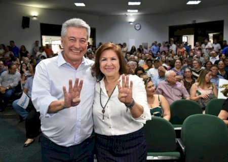 Tendo Hashioka como principal estrela, União Brasil lança Dione como candidata a prefeita de Nova Andradina
