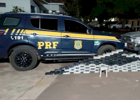 PRF apreende 145 Kg de cocaína