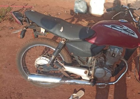 Ivinhema - Polícia Militar recupera motocicleta furtada
