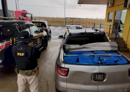PRF apreende 1,2 tonelada de maconha