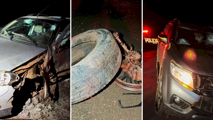 Pessoas ficam feridas em acidente envolvendo Fiat Strada e Nissan Frontier entre Nova Andradina e Nova Casa Verde