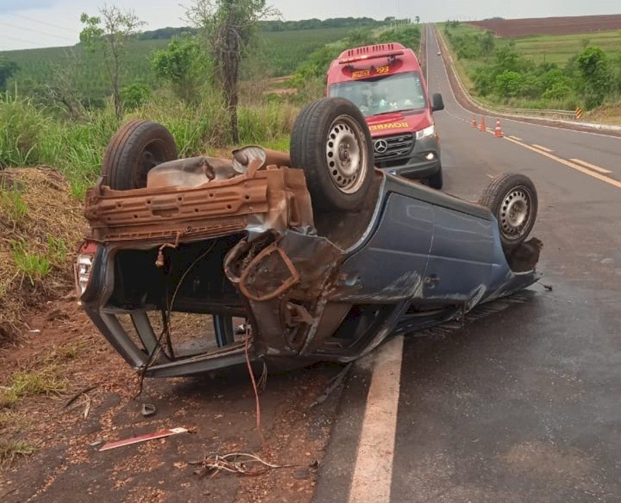 Falece jovem vítima de capotamento ocorrido na região de Nova Casa Verde