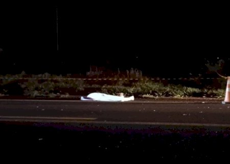 Mãe morre e filha fica ferida em acidente em Glória de Dourados na BR-376