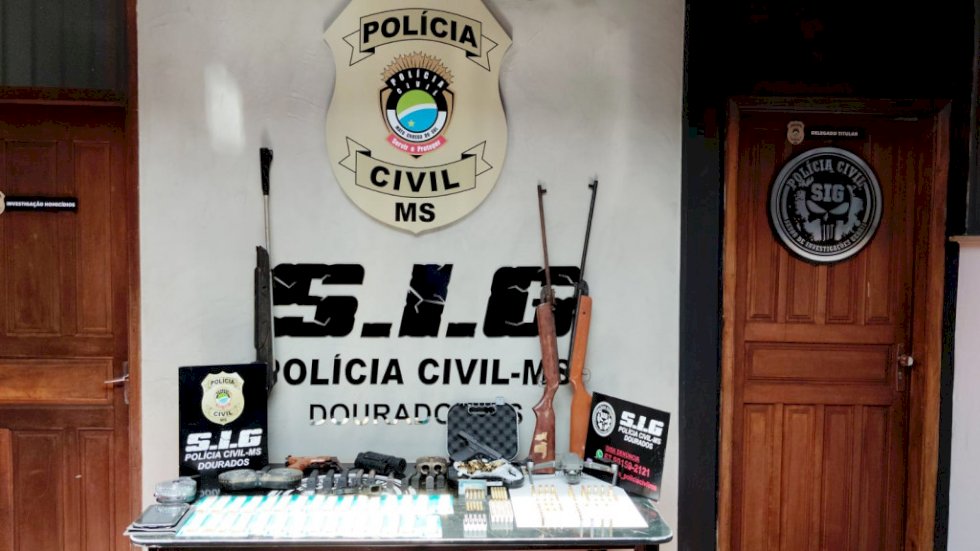 Polícia apreende arsenal em casa de pecuarista acusado de mandar matar idoso