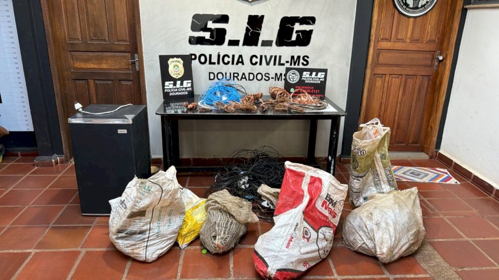 Polícia Civil prende suspeitos de furto de fios que deixaram mais de 30 mil pessoas sem água