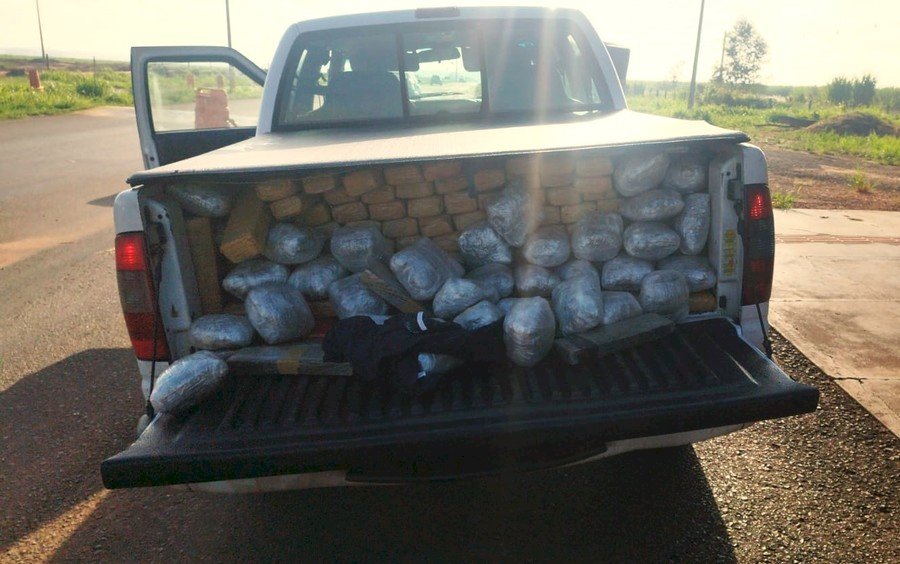 PMR apreende 614 kg de maconha e 43 kg de haxixe entre Nova Andradina e Batayporã