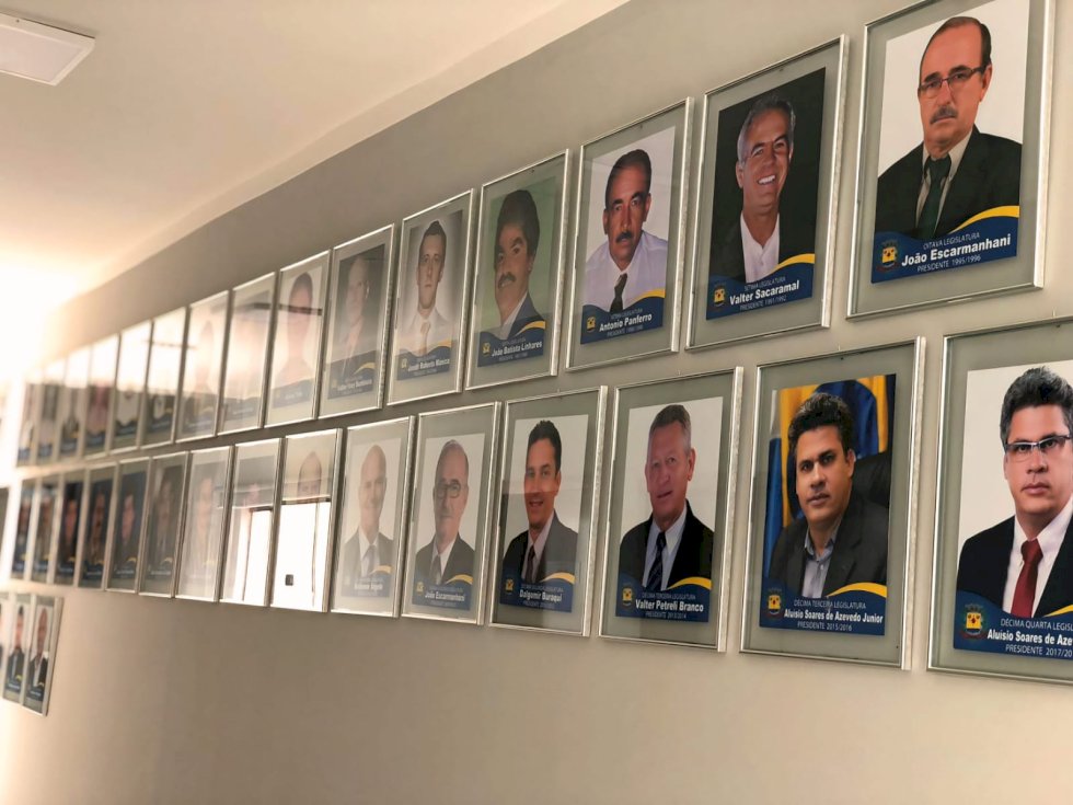 Câmara Municipal de Ivinhema inaugura Galeria dos Ex-Presidentes