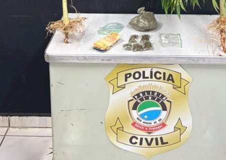 Homem é preso pela Polícia Civil por tráfico de drogas em Naviraí