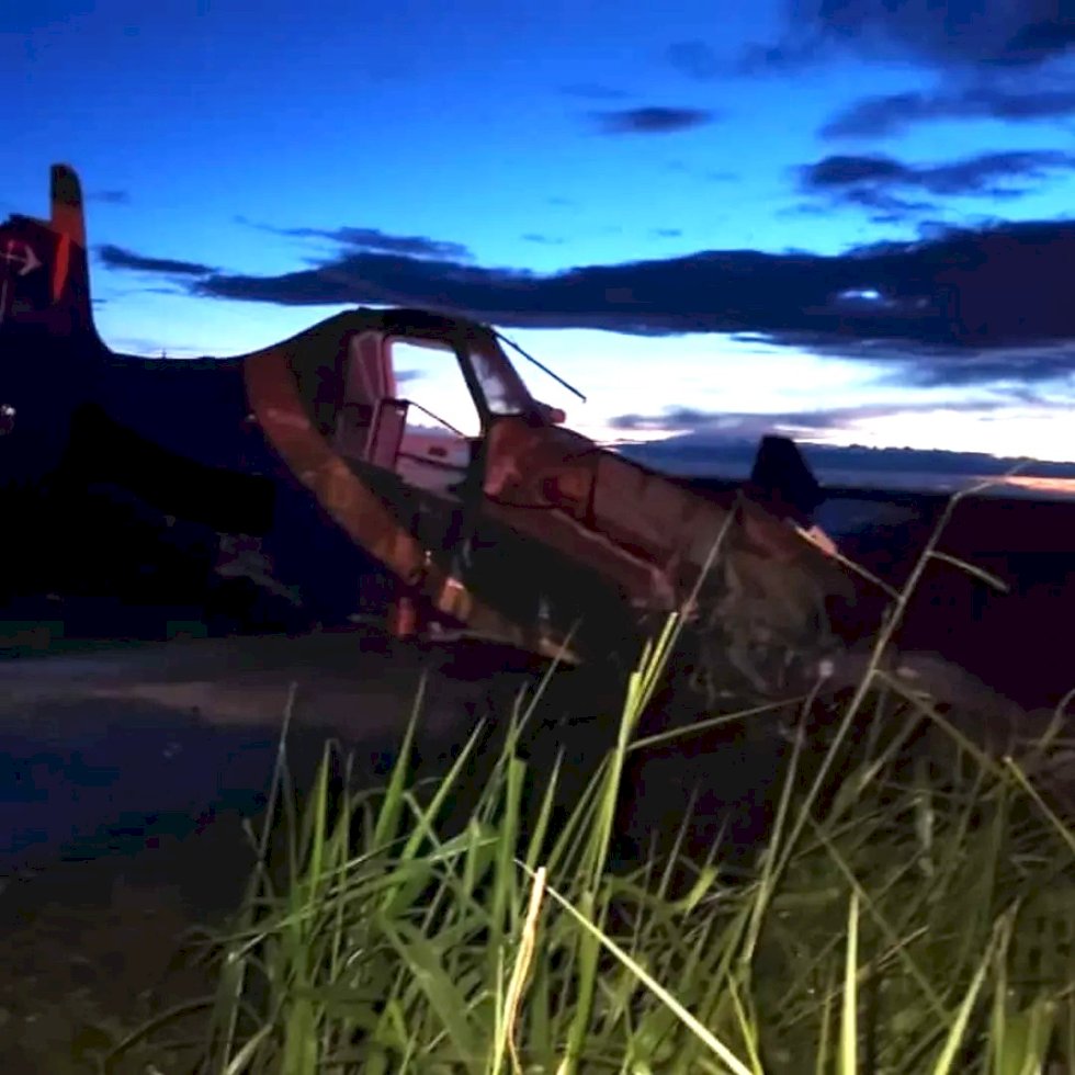 Avião agrícola com piloto do MS, cai após colidir em fiação elétrica no Oeste da Bahia