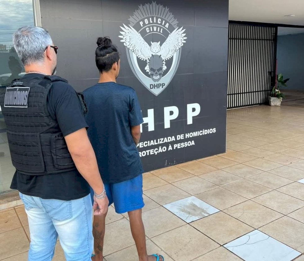 Polícia Civil, por intermédio da delegacia de homicídio e proteção a pessoa - DHPP, efetua a prisão de autor de homicídio qualificado