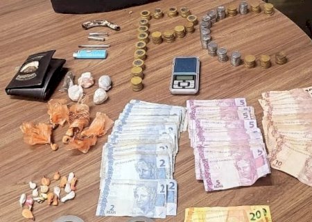 Policiais civis prendem casal por suspeita de tráfico de drogas em Brasilândia