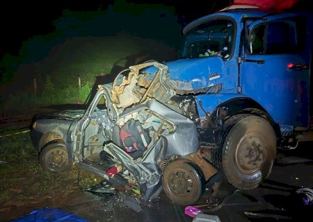 Familia morre em acidente na MS-306