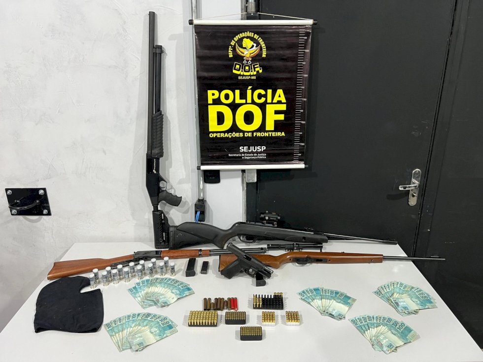 Durante fuga pistoleiros são presos pelo DOF logo após assassinato