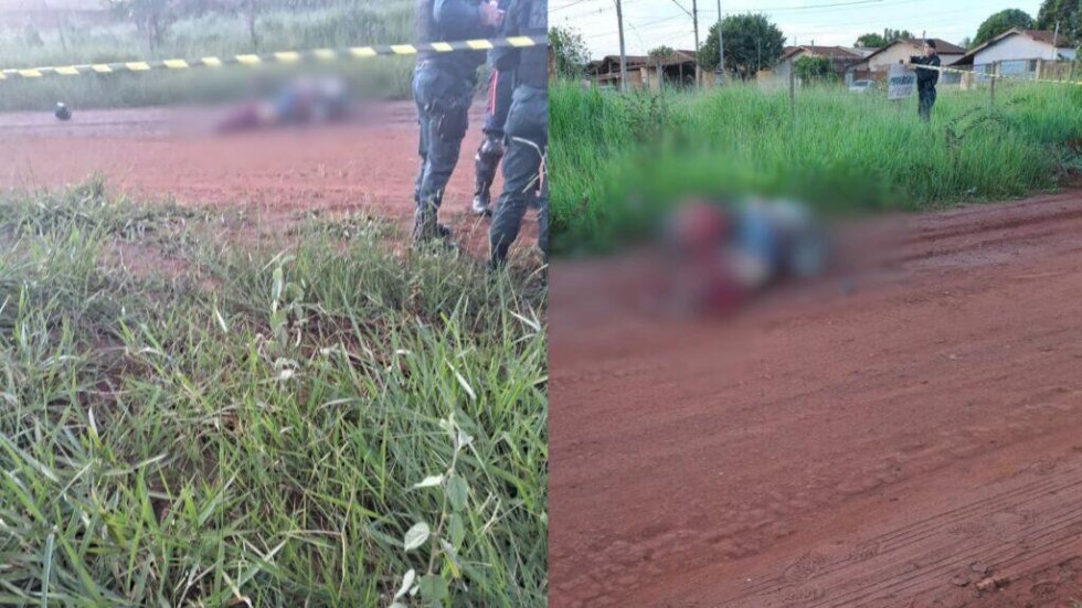 Motociclista é executado com diversos tiros no meio da rua