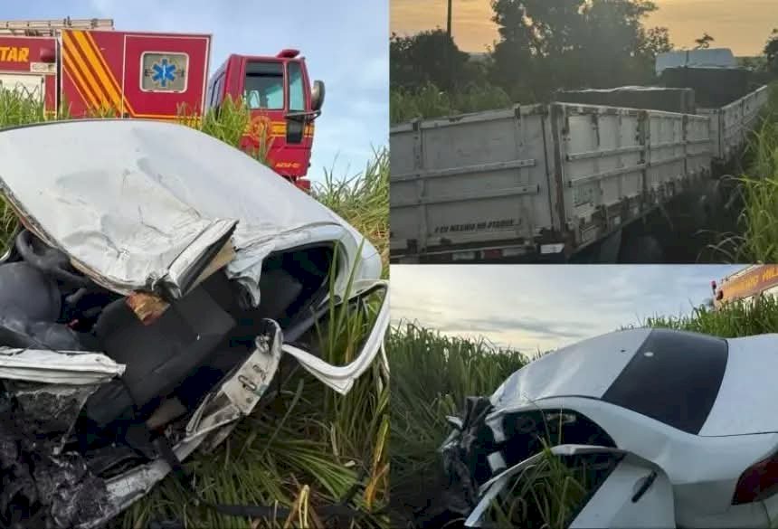 Acidente na BR - 267  mata morador de Deodápolis