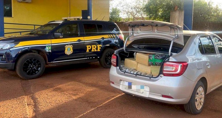 PRF apreende 378 Kg de maconha
