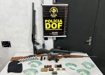 Durante fuga pistoleiros são presos pelo DOF logo após assassinato
