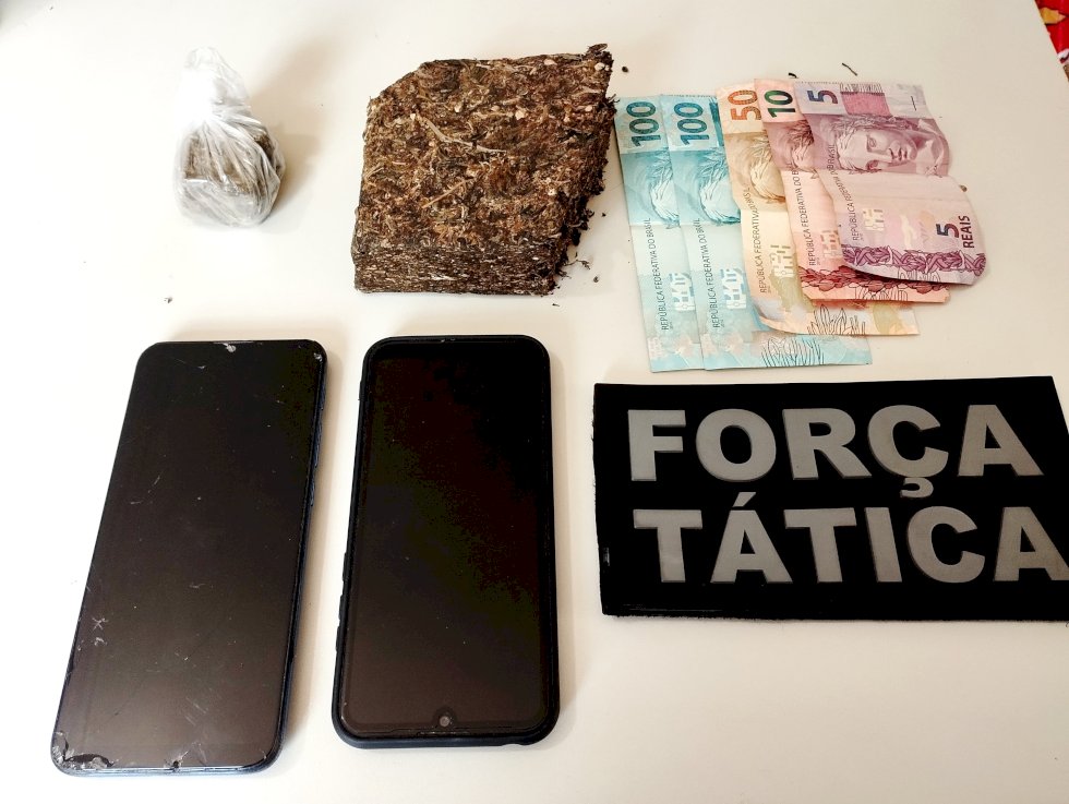 Polícia Militar prende homem por tráfico de drogas em Nova Andradina.