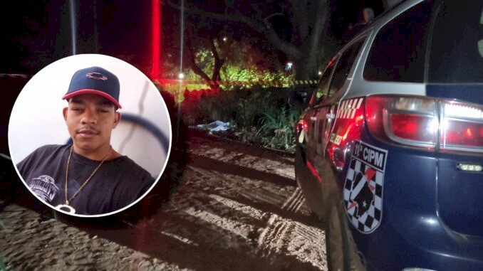 Jovem é jogado de veículo e morto com vários tiros