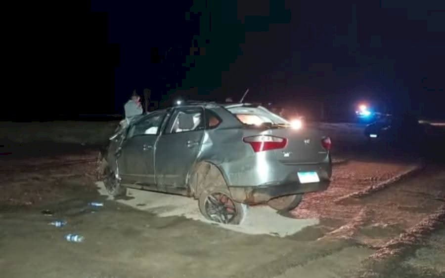 Capotamento na BR-463 deixa uma vítima fatal