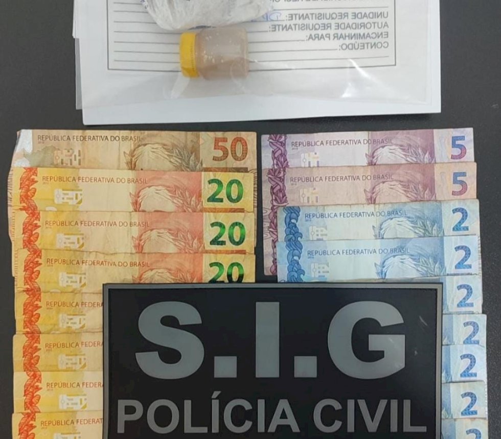 Ivinhema - Policia Civil e Militar recupera motos furtadas e prende casal por tráfico de drogas e furto qualificado