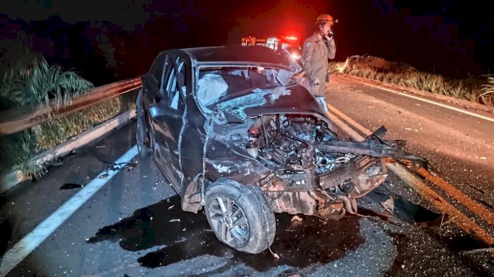 Acidente na MS-338 entre Bataguassu e Santa Rita do Pardo deixa uma mulher morta