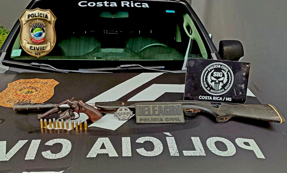 Polícia Civil apreende armas durante operação de carnaval