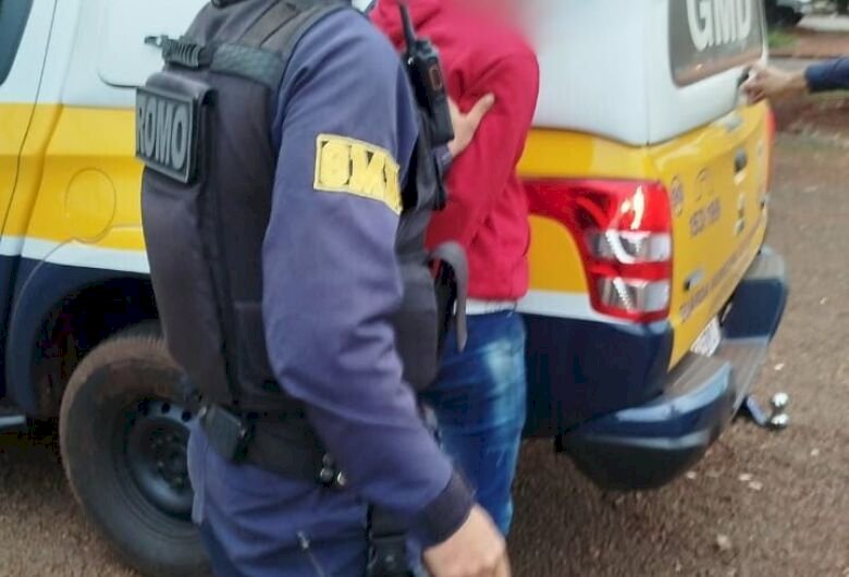 Homem é preso em Dourados após ameaçar atear fogo em mulher