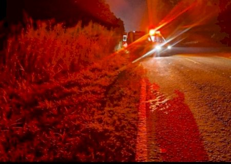 Ivinhema - Acidente entre motos na BR-376 deixa duas vítimas com ferimentos leves