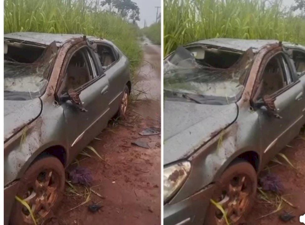 Motorista perde controle da direção capota veículo na MS-258