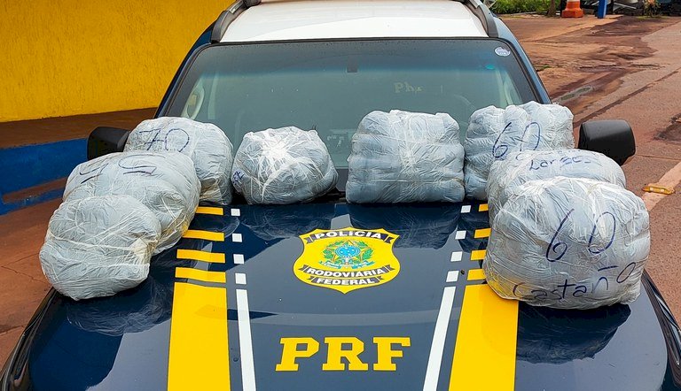 PRF apreende 83 Kg de cabelo humano