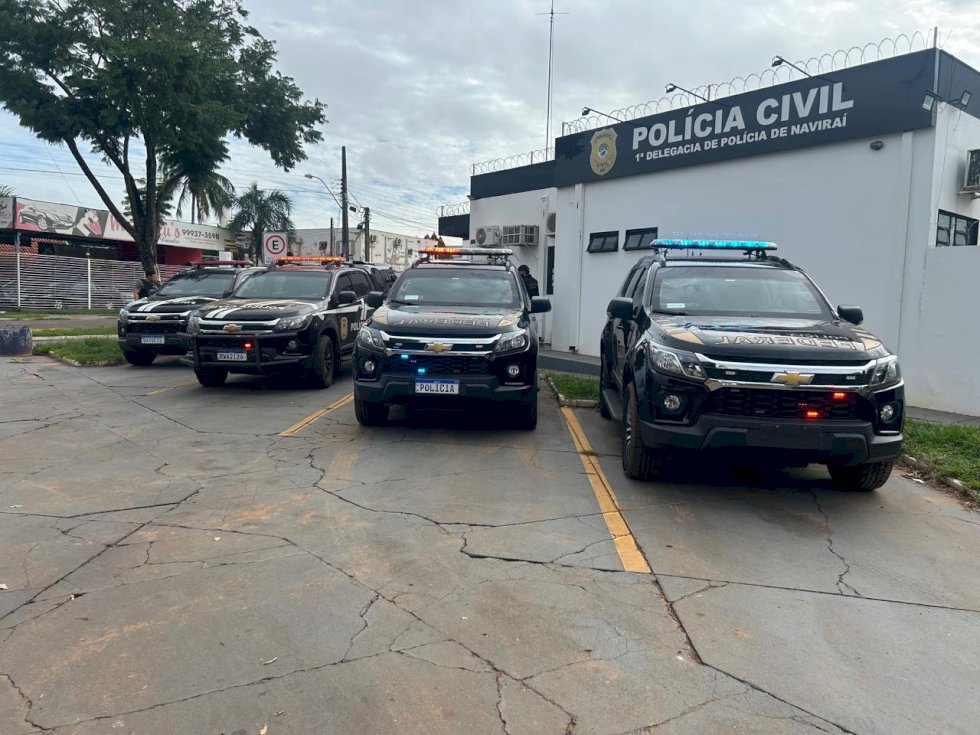 Polícias Civil e Federal desarticulam quadrilha especializada em furtos de caminhões na Operação “Carga Pesada” em Naviraí