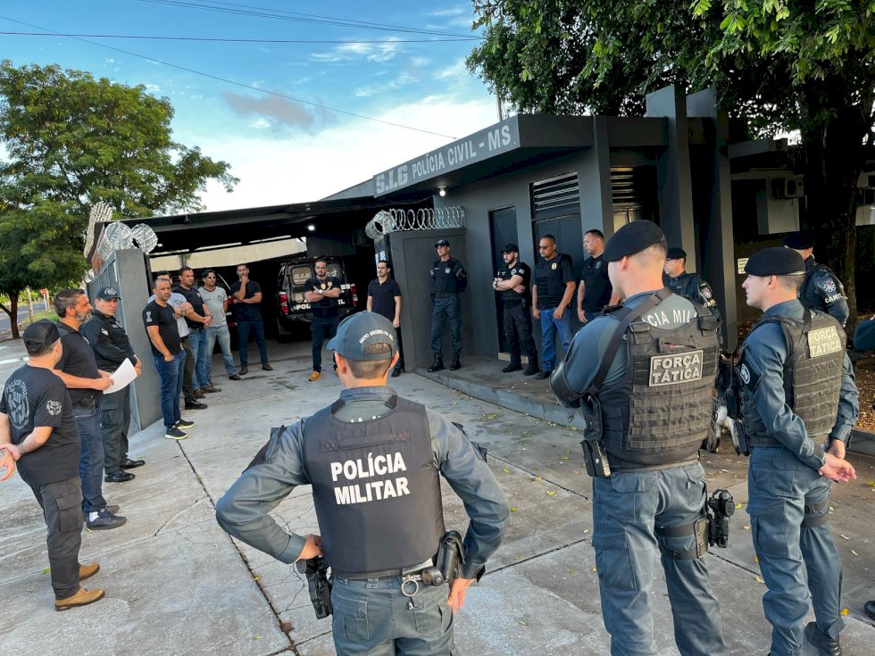 Forças de Segurança deflagram operação de combate a crimes de furto de insumos agrícolas
