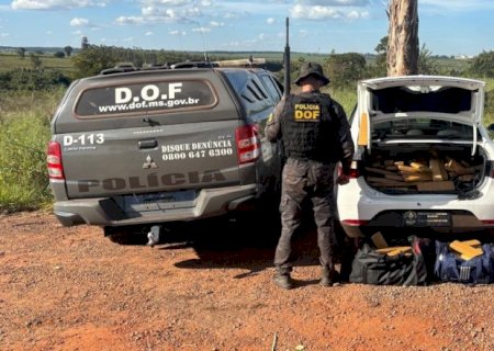 DOF apreende carga milionária de cocaína em tanque de combustível de veículo