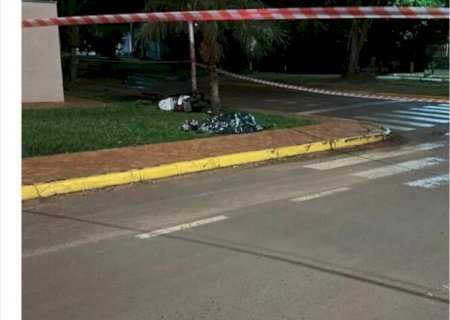 Motociclista morre em acidente na madrugada deste sábado