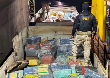 Carga de drogas que sai em carreta no MS, é apreendida no PR, mais de 27 toneladas